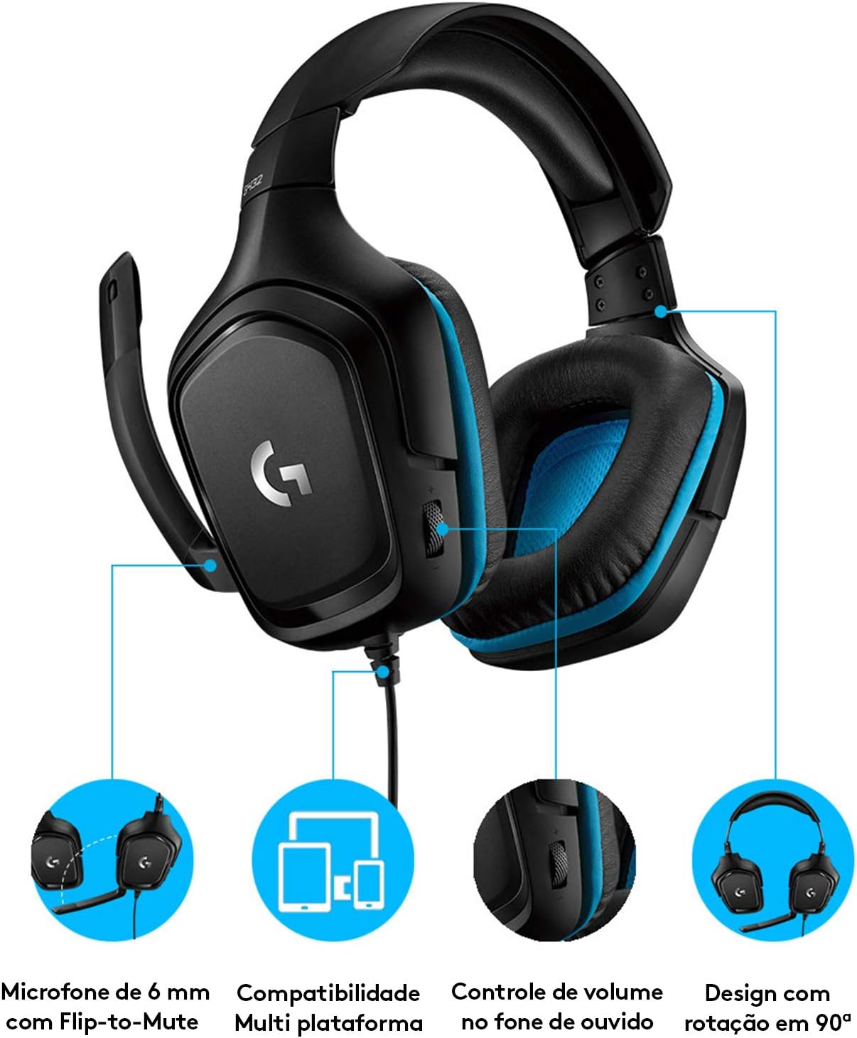 Logitech G432
