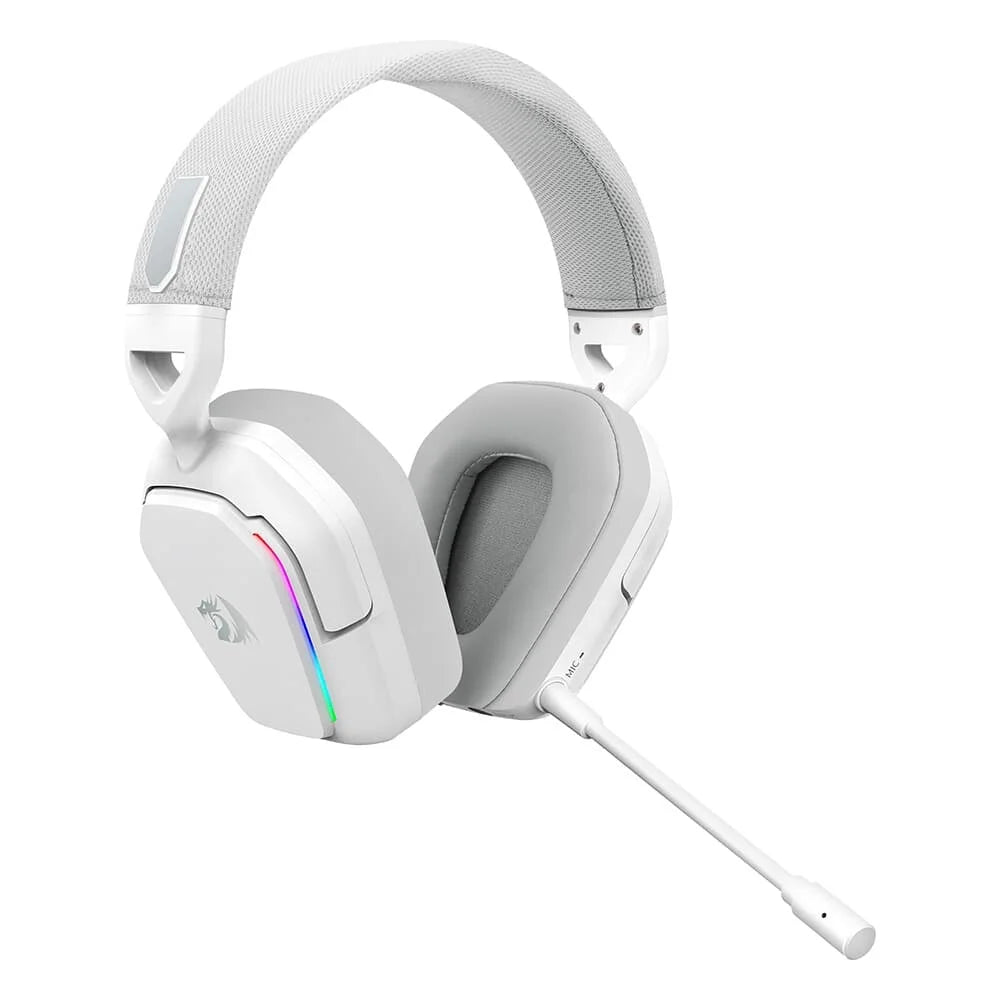 Headset Gamer Sem Fio Redragon Mira Branco
