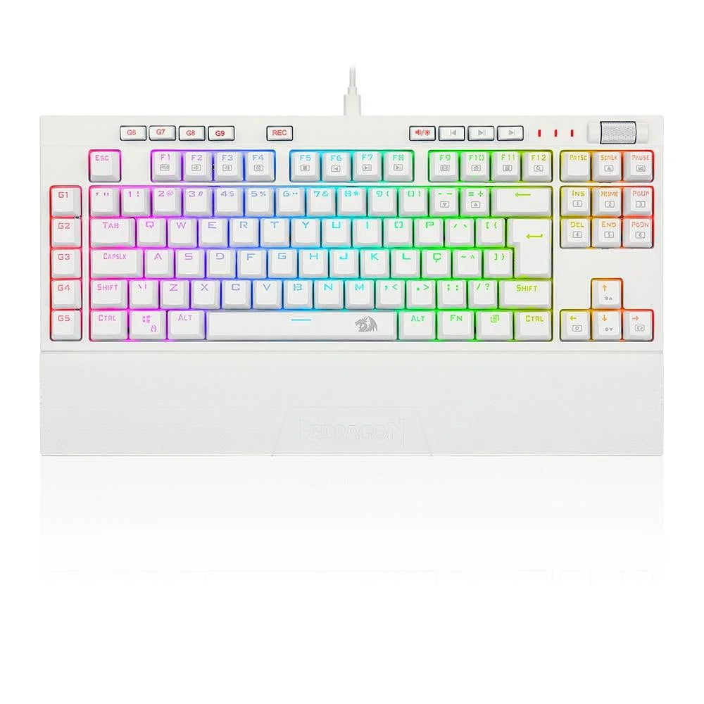 Teclado Óptico Mecânico Redragon Broadsword Pro